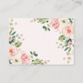 Carte D'accompagnement Les Filles Jungle Safari Animaux sauvages Déchets  (Dos)