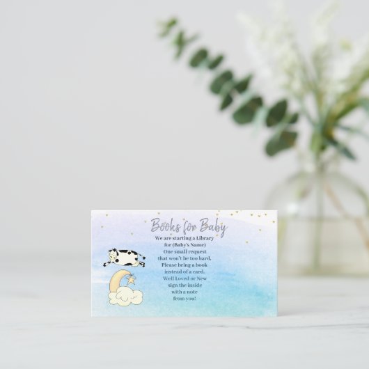 Carte D'accompagnement Les garçons vaches sautent par-dessus la lune Appo (Debout devant)