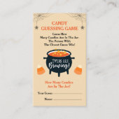 Carte D'accompagnement Les jumeaux sont en train de brasser Halloween Can (Devant)