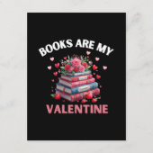 Carte D'accompagnement Les Livres Drôle Sont Mon Valentin (Devant)