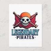 Carte D'accompagnement Les pirates légendaires (Dos)