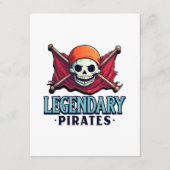 Carte D'accompagnement Les pirates légendaires (Devant)