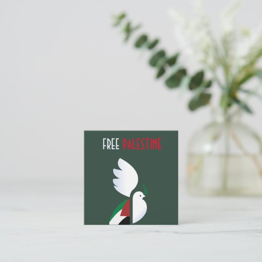 Carte D'accompagnement Libérer la Palestine (Debout devant)