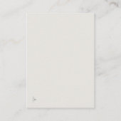 Carte D'accompagnement Library Cat- Book Insert Enclosure Card (Dos)