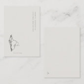 Carte D'accompagnement Library Cat- Book Insert Enclosure Card (Devant / Derrière)