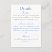 Carte D'accompagnement Licornes Blanches Couple Amoureux (Devant)