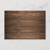 Carte D'accompagnement Lieux de Baby shower Luau (Dos)