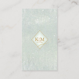 Carte D'accompagnement Lignes fines Gold Abstrait Wishing Well Sage ID867