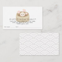 Lil Dumpling Baby shower Devine Combien De Bonbons