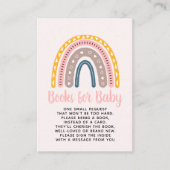 Carte D'accompagnement Lindo Arcoiris Boho Acuarela Multicolor (Devant)