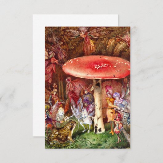 Carte D'accompagnement L'intrus John Anster Fitzgerald (Devant / Derrière)