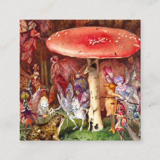 Carte D'accompagnement L'intrus John Anster Fitzgerald (Devant)