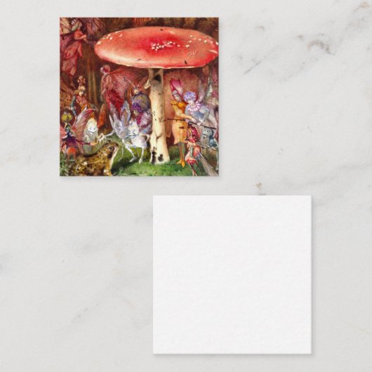 Carte D'accompagnement L'intrus John Anster Fitzgerald (Devant / Derrière)