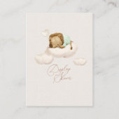 Carte D'accompagnement Lion sur Cloud Display Showcase Card (Dos)