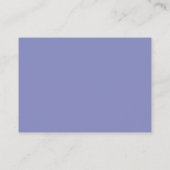 Carte D'accompagnement Liste de mariage Wildflower (Dos)