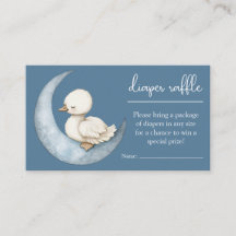Littl Goose Diaper Raffle Card | Goose Baby Shower