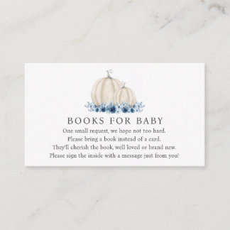 Carte D'accompagnement Little Citrouille Blue Baby Boy Books for Baby