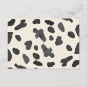 Carte D'accompagnement Little Cowboy Livres pour bébé garçon garçon douch (Dos)