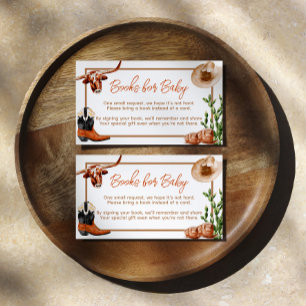 Carte D'accompagnement Little Cowboy Western Rodeo Books for Baby