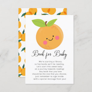 Carte D'accompagnement Little Cutie Baby shower Book for Baby Card