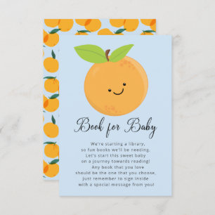 Carte D'accompagnement Little Cutie Boys Baby shower Book for Baby Card