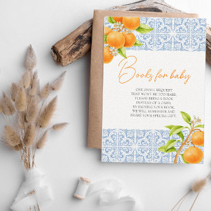 Carte D'accompagnement Little Cutie Clementine Livres pour le Baby shower