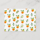 Carte D'accompagnement Little Cutie Greener Floral Devinez Combien De Jeu (Dos)