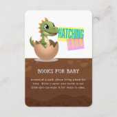 Carte D'accompagnement Little Dinosaur Hatching Soon (Devant)