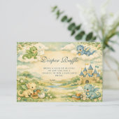 Carte D'accompagnement Little Dragon Storybook Diapper Raffle (Debout devant)