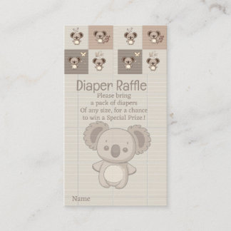 Carte D'accompagnement Little Koala Bliss