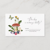 Carte D'accompagnement Little Mushroom - Quelle taille est le jeu du vent (Devant)