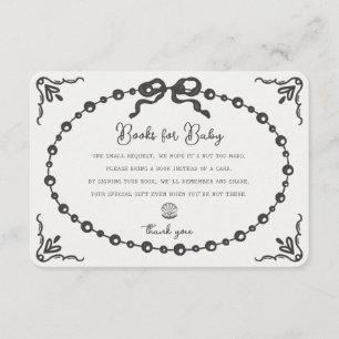 Carte D'accompagnement Little Pearl Coquette Books for Baby Insert