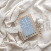 Carte D'accompagnement Little Piece of Heaven Blue Books For Baby