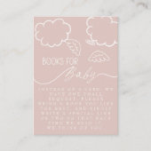 Carte D'accompagnement Little Piece of Heaven Pink Books For Baby (Devant)