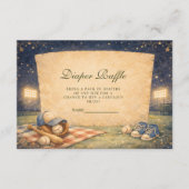 Carte D'accompagnement Little Slugger Baseball Diapper Raffle (Devant)
