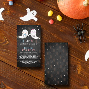 Carte D'accompagnement Little Spirit Halloween Fantômes Genre Reveval Par