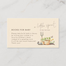 Little Sprout Livres pour le Baby shower