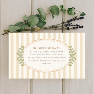 Carte D'accompagnement Livre de douche pour bébé Little Chick Baby pour l