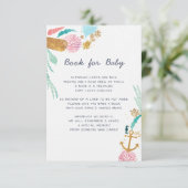 Carte D'accompagnement Livre nautique pour bébé (Debout devant)