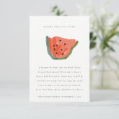 Carte D'accompagnement Livres À Fruits De Pâtes Creusées À La Main Pour B (Debout devant)