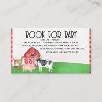 Livres animaux de ferme pour bébé baby shower inse