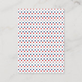 Carte D'accompagnement Livres blancs et blancs rouges pour bébé (Dos)