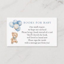 Livres Blue Teddy Bear pour bébé