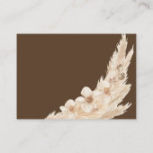 Carte D'accompagnement Livres Brown Pampas Grass Teddy Bear Pour Bébé (Dos)