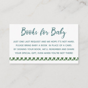 Carte D'accompagnement Livres Cactus Pour Bébé