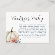 Livres Citrouilles Floraux Blanches Pour Bébé