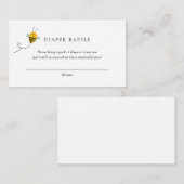 Carte D'accompagnement Livres d'abeilles pour Baby insert card (Devant / Derrière)