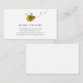 Carte D'accompagnement Livres d'abeilles pour Baby insert card (Devant / Derrière)