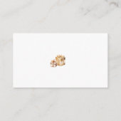 Carte D'accompagnement Livres d'animaux de bois pour bébé (Dos)