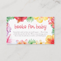 Livres de Baby Shower Aloha pour bébé